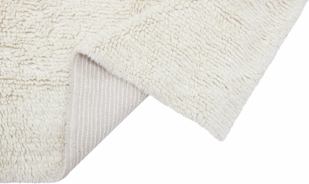 White wool carpet 240 x 170 cm Tundra - Lorena Canals - The Cool Republic