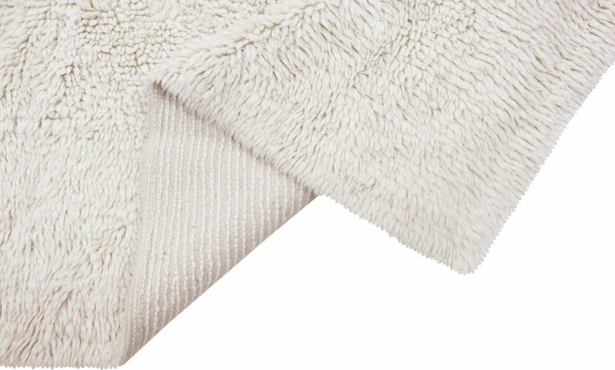 White wool carpet 340 x 250 cm Tundra - Lorena Canals - The Cool Republic