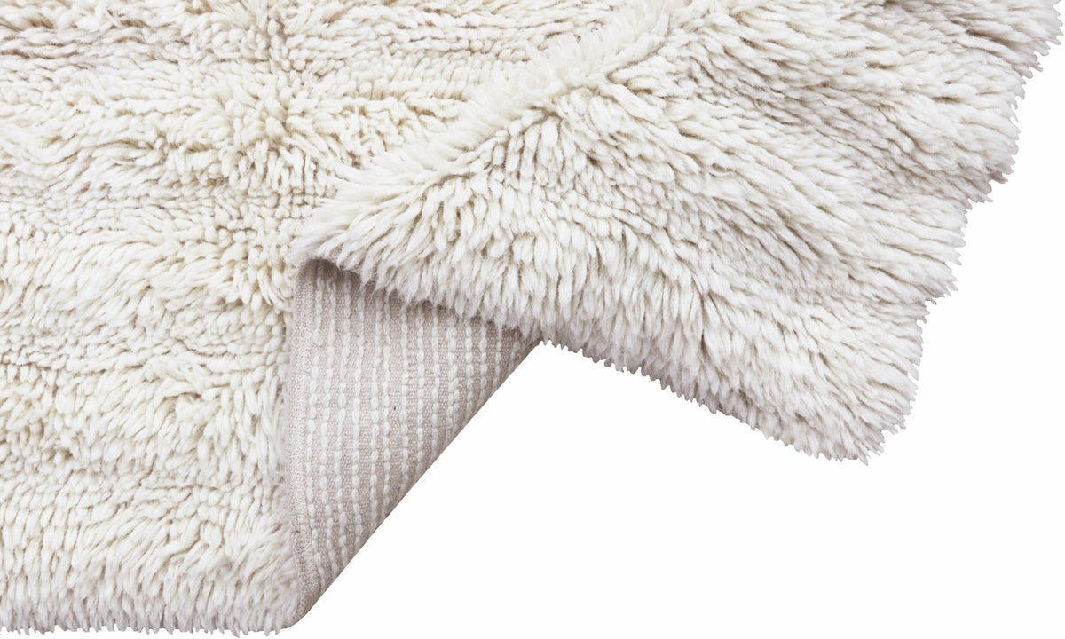Tapis en laine blanc 80x140 cm Dunes - Lorena Canals - The Cool Republic