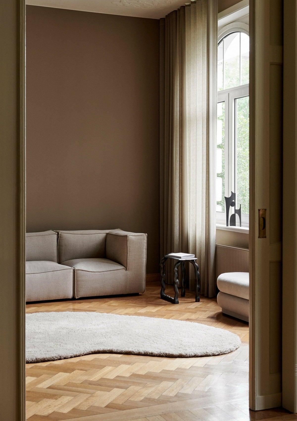 Off-white wool rug 175 x 250 cm Forma - Ferm Living - The Cool Republic