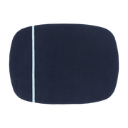 Tapis en laine bleu 175x240 cm Oona bleu - Normann Copenhagen - The Cool Republic