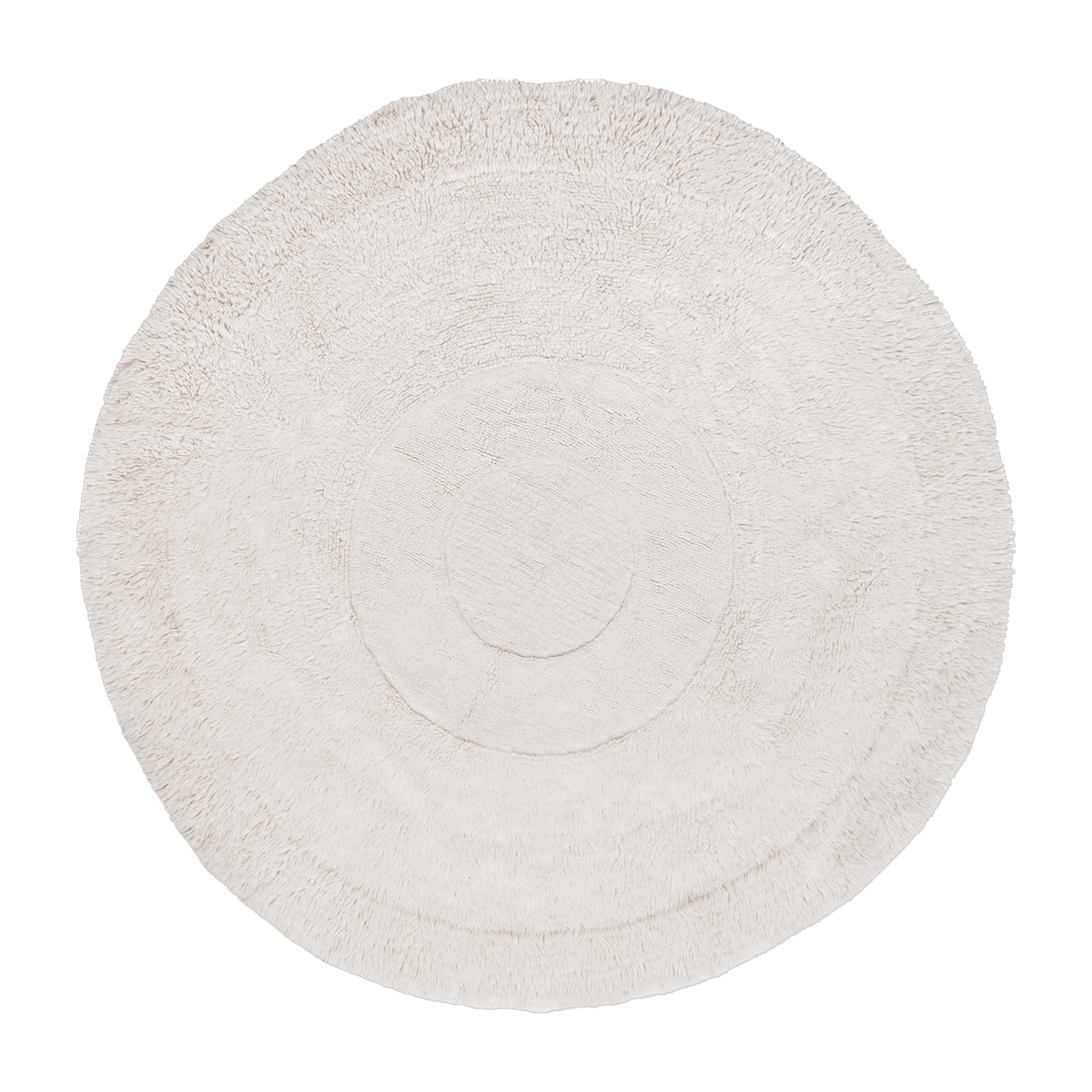 White Arctic Circle Wool Rug - Lorena Canals - The Cool Republic