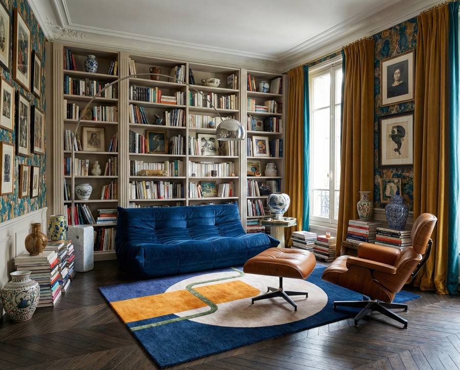 Tapis en laine et soie végétale 170x240 cm Lina - SON-TAPIS - The Cool Republic