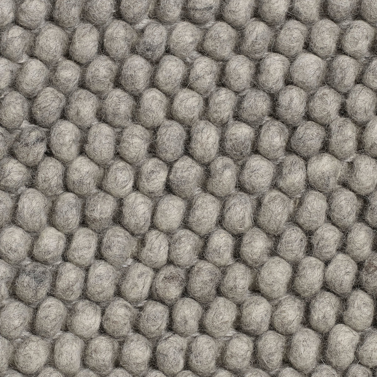 Tapis en laine gris 140x200 cm Peas - HAY - The Cool Republic