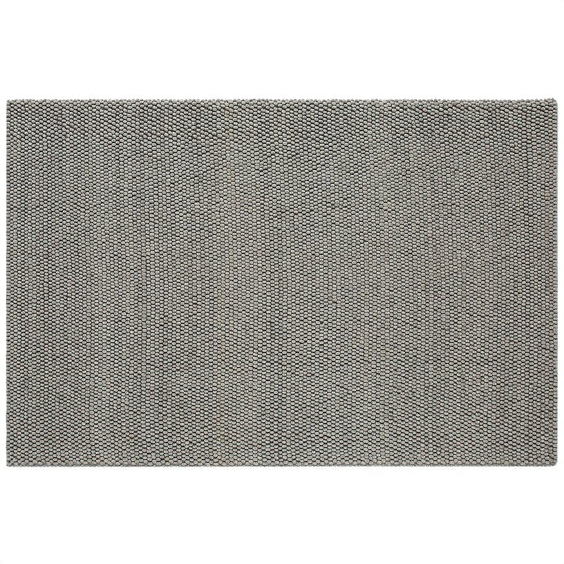 Tapis en laine gris 140x200 cm Peas - HAY - The Cool Republic
