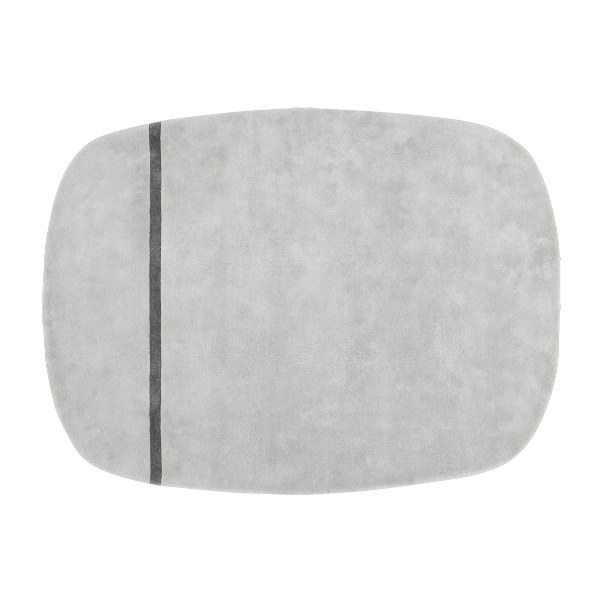 Tapis en laine gris 175x240 cm Oona Grey - Normann Copenhagen - The Cool Republic
