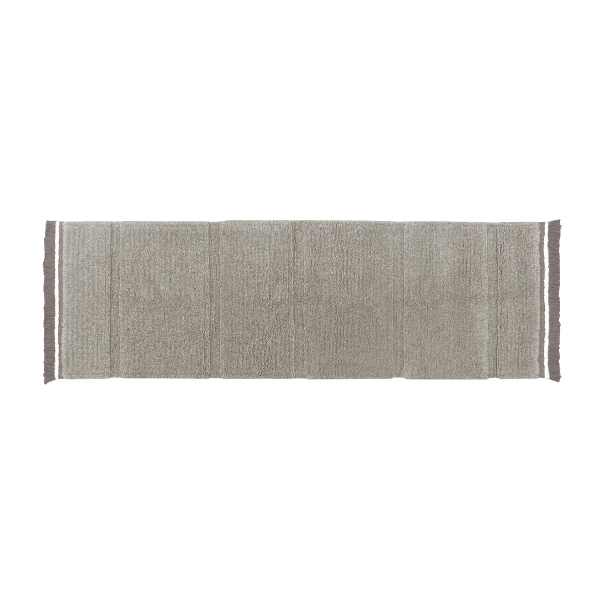 Tapis en laine gris 230x80 cm Steppe - Lorena Canals - The Cool Republic