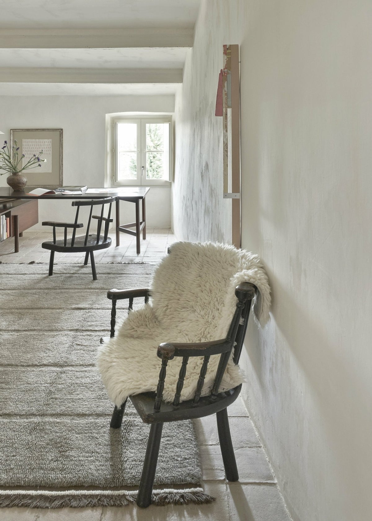 Tapis en laine gris 240x170 cm Steppe - Lorena Canals - The Cool Republic