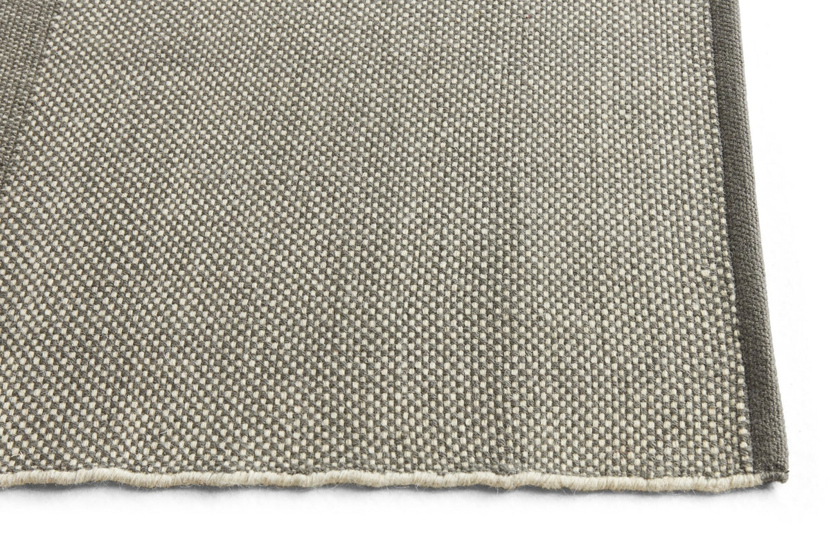 Grey wool rug 300 x 200 cm Check - HAY - The Cool Republic