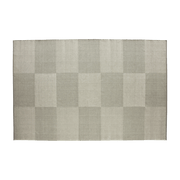 Tapis en laine gris 300x200 cm Check - HAY - The Cool Republic