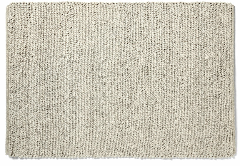 Tapis en laine gris clair 170x240 cm Peas Random - Hay - The Cool Republic