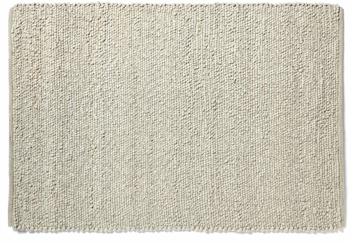 Wool carpet gris clair 200 x 300 cm Peas Random - Hay - The Cool Republic