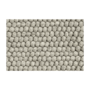 Wool carpet 80 x 140 cm gris clair Peas - HAY - The Cool Republic
