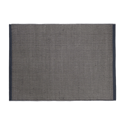 Tapis en laine gris foncé 240x170 cm Dune - Hem - The Cool Republic