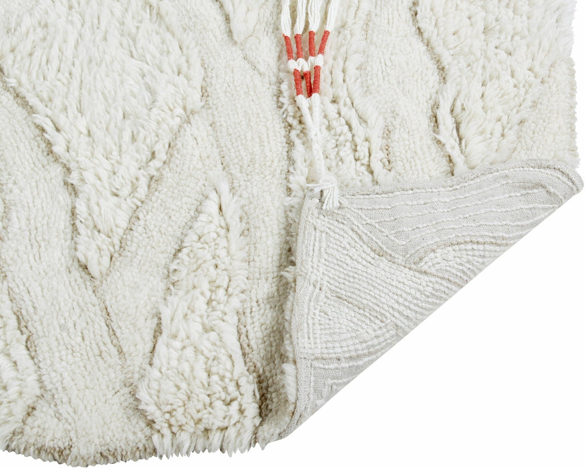 Ivory wool carpet 300 x 200 cm Enkang - Lorena Canals - The Cool Republic