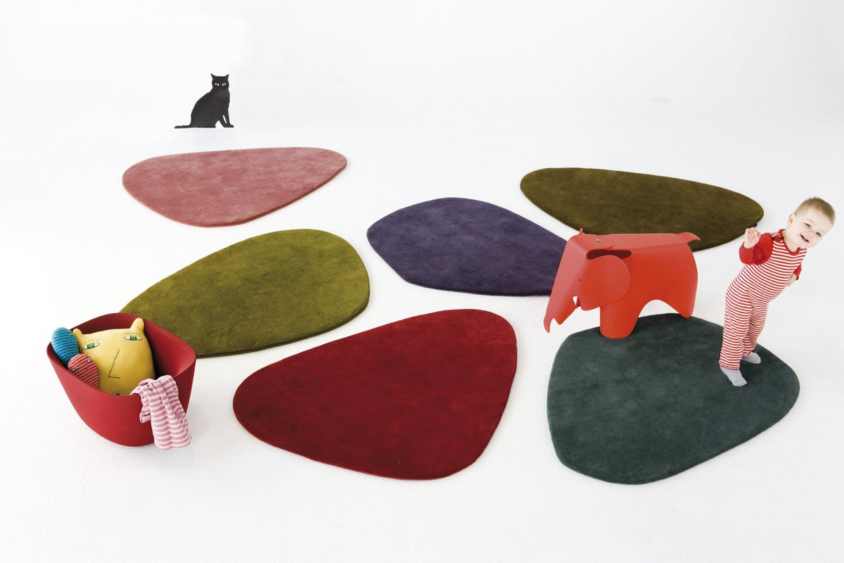 Tapis en laine marron 90x130cm CAL 3 - Nanimarquina - The Cool Republic