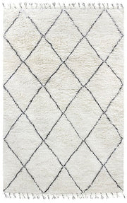 Tapis en laine motif losange 300x200 cm - HKliving - The Cool Republic