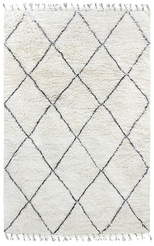 Tapis en laine motif losange 300x200 cm - HKliving - The Cool Republic