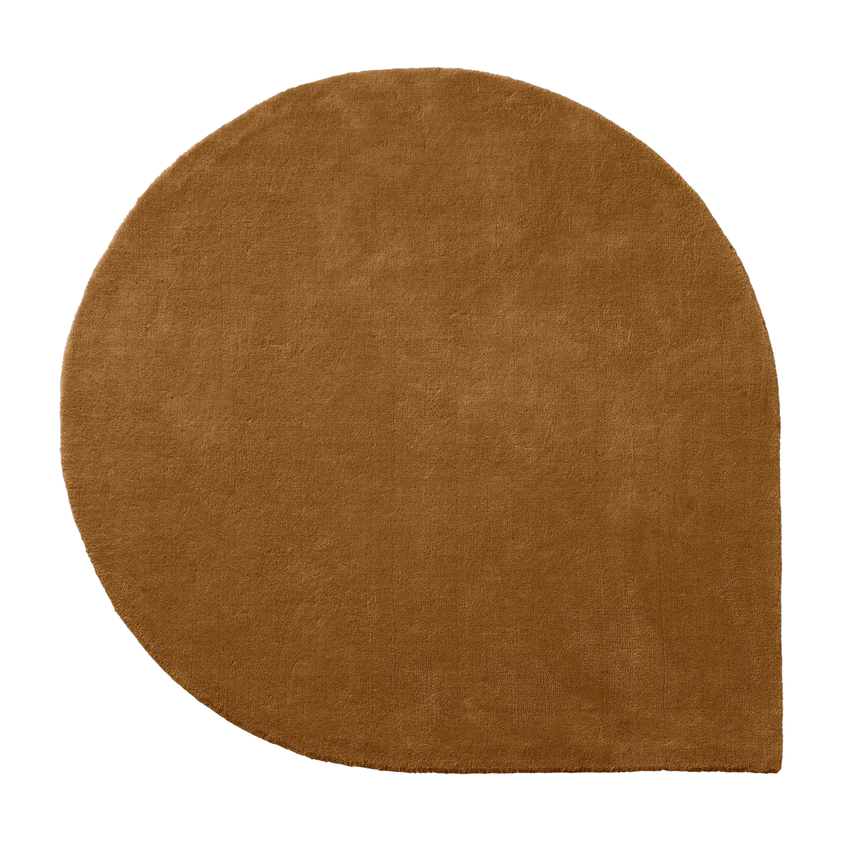 Tapis en laine moutarde 130x160 cm Stilla - AYTM - The Cool Republic
