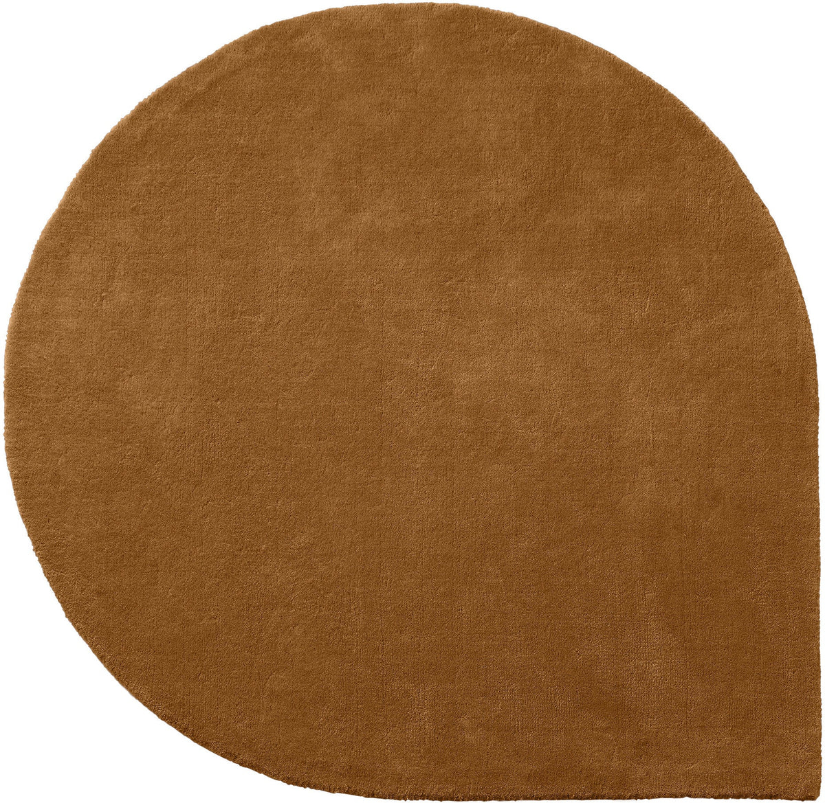 Tapis en laine moutarde 220x265 cm Stilla - AYTM - The Cool Republic
