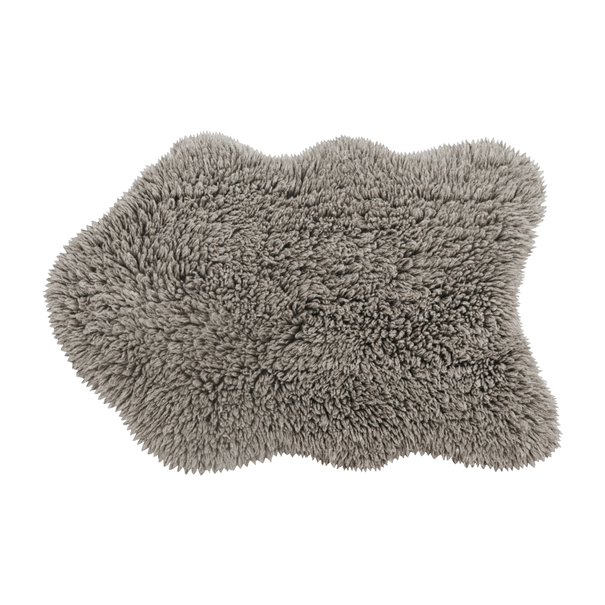 Woolly sheepskin rug - grey Lorena Canals - The Cool Republic