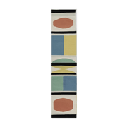 Tapis en laine multicolore 75x300 cm Gatsby - Edito - The Cool Republic