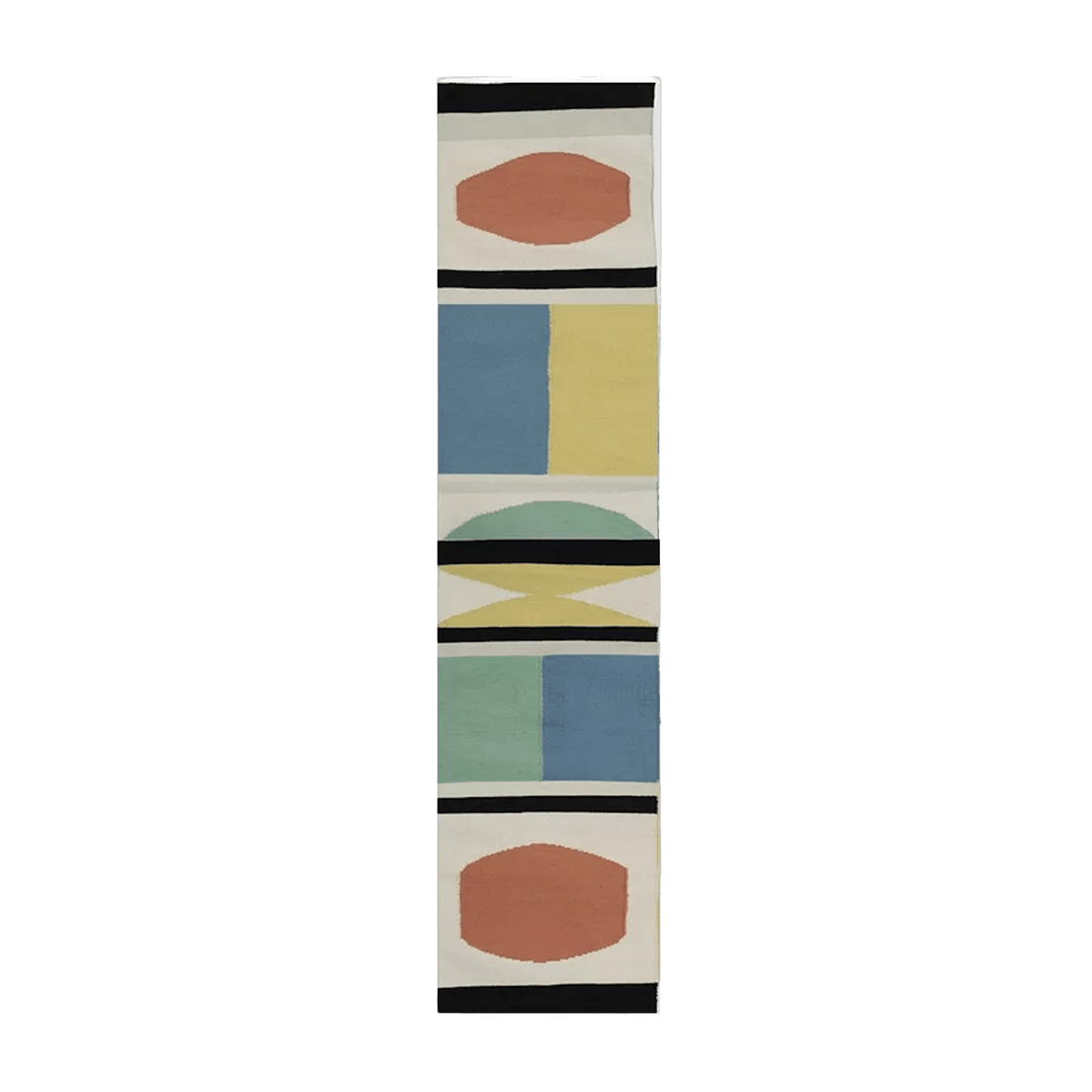 Tapis en laine multicolore 75x300 cm Gatsby - Edito - The Cool Republic
