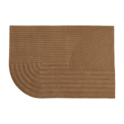 Tapis en laine orange brulé 170x240 cm Relevo - Muuto - The Cool Republic