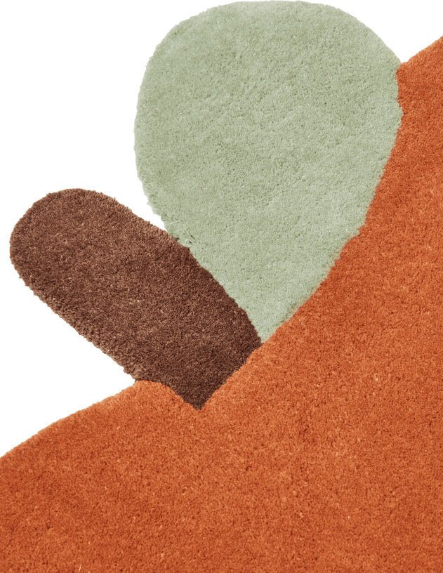 Tapis en laine pomme 110x3cm Apple tufted - Ferm living - The Cool Republic