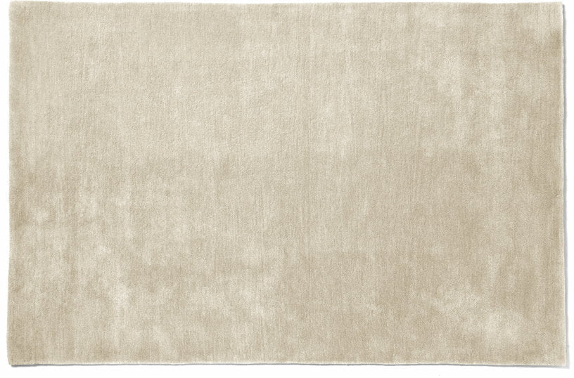 Tapis en laine sable 170x240 cm Raw Rug NO2 - Hay - The Cool Republic