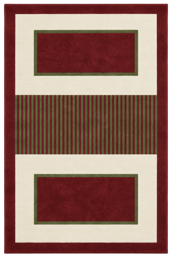 Tapis en laine terracotta 170x240 cm Marion - SON-TAPIS - The Cool Republic