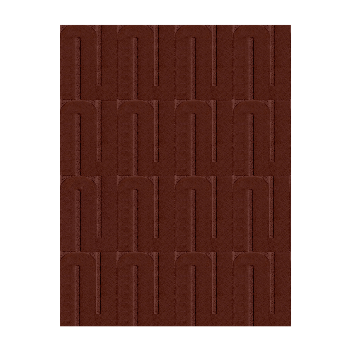 Terracotta wool carpet 300x200 cm Opera - Cosin Paris - The Cool Republic