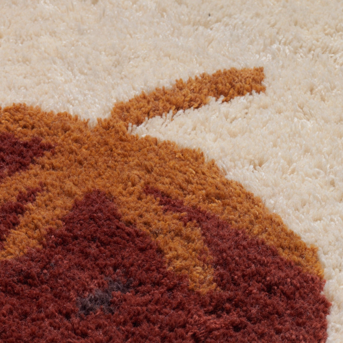 Tapis en laine tuftée fraise 120 cm Fruiticana - Ferm Living - The Cool Republic