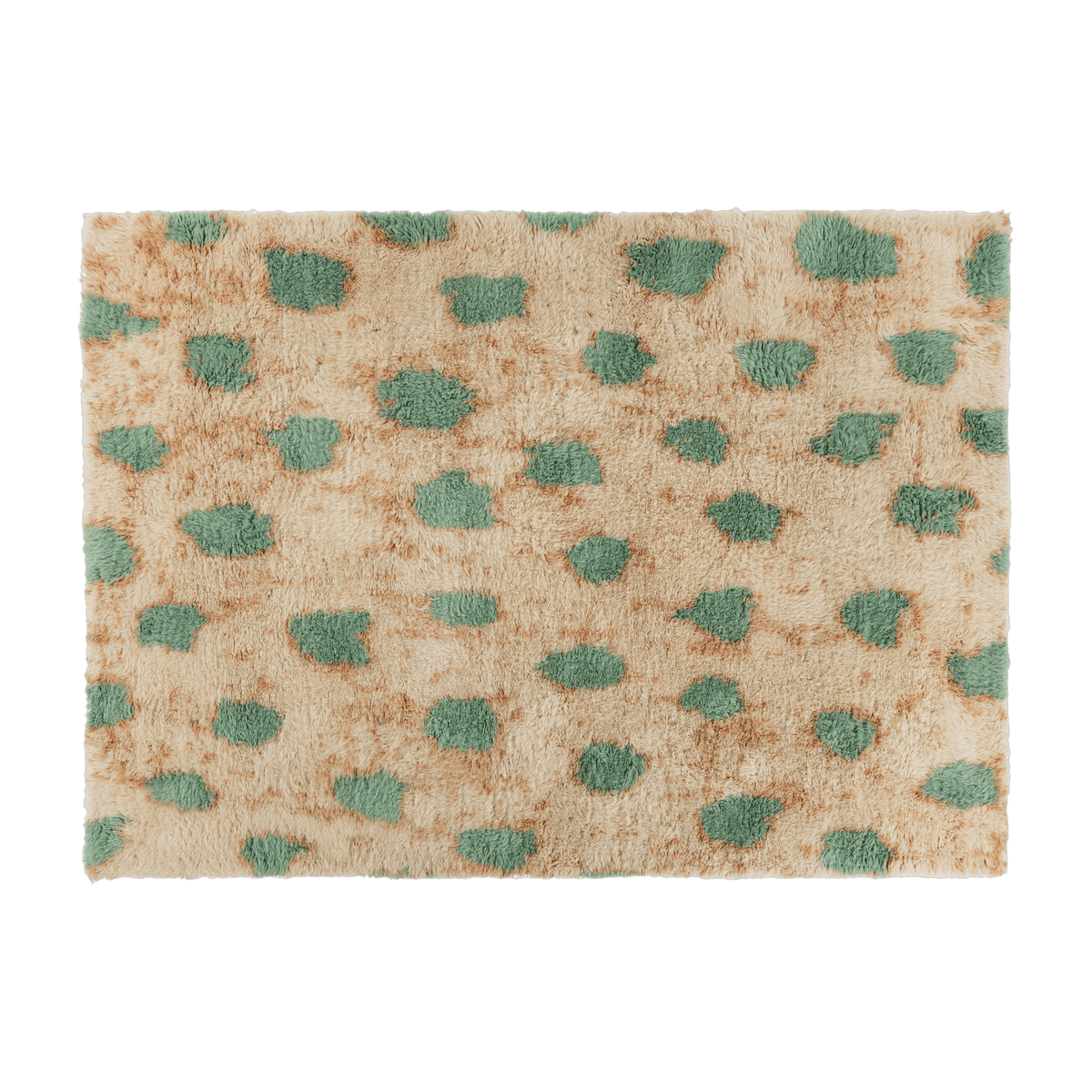 Tapis en laine turquoise peach 350x250 cm Monster - Hem - The Cool Republic
