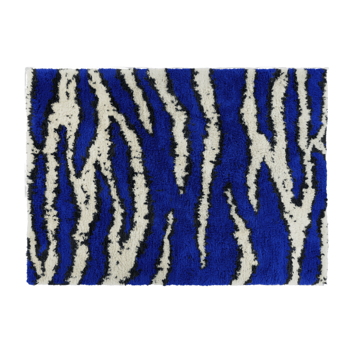 Tapis en laine ultramarine blue off-white 350x250 cm Monster - Hem - The Cool Republic