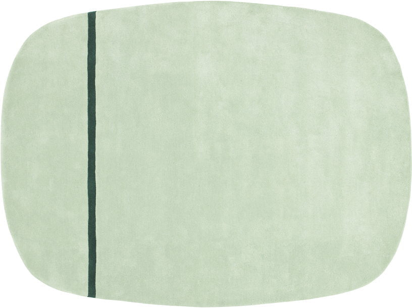 Tapis en laine vert menthe 175x240 cm Oona Mint - Normann Copenhagen - The Cool Republic