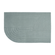 Tapis en laine vert sauge 200x300 cm Relevo - Muuto - The Cool Republic