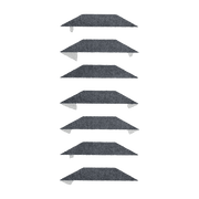 Tapis en nylon marron 150x70 cm Accordion - Mette Ditmer - The Cool Republic