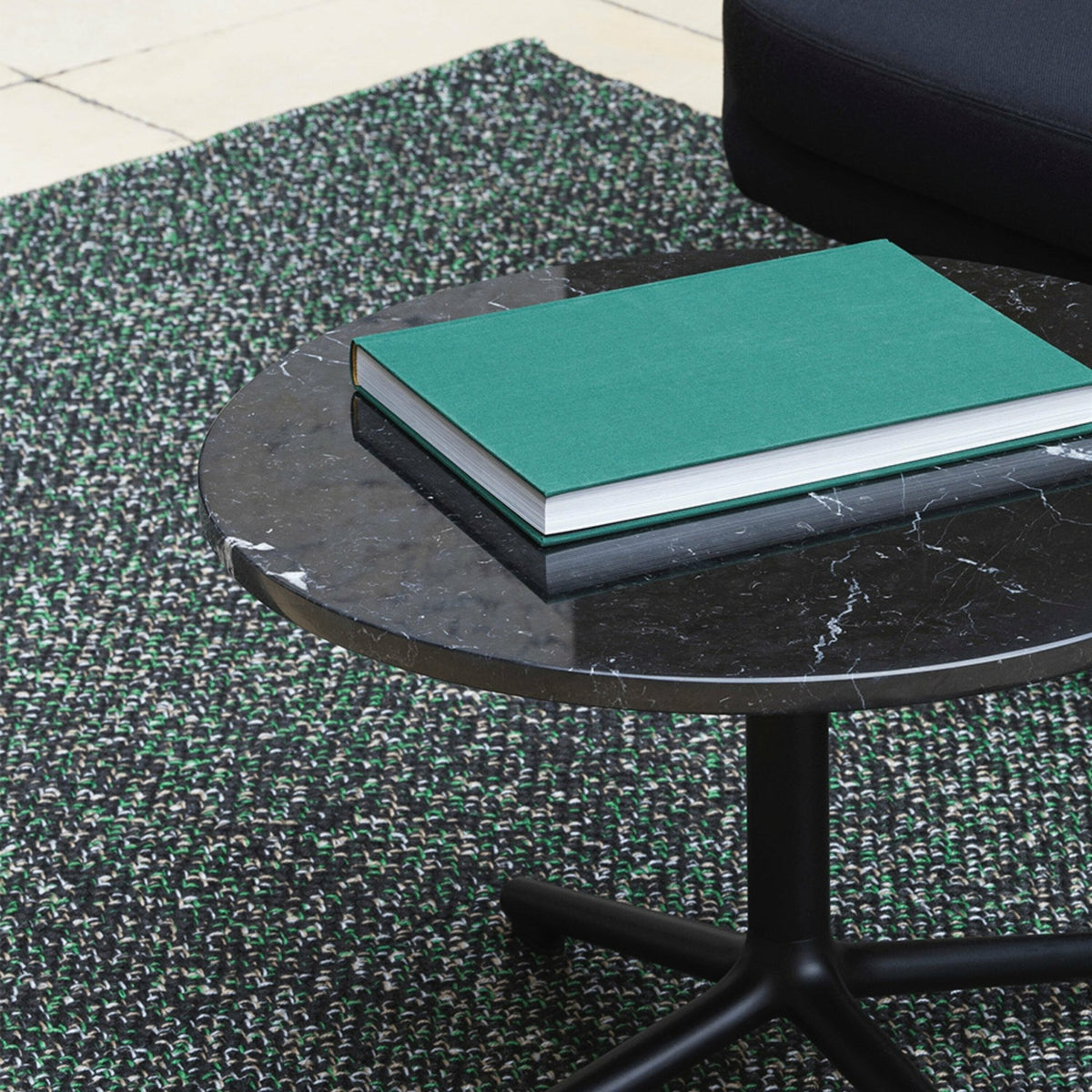 Tapis en polyester recyclé gris multi 100x200 cm Polli - Normann Copenhagen - The Cool Republic