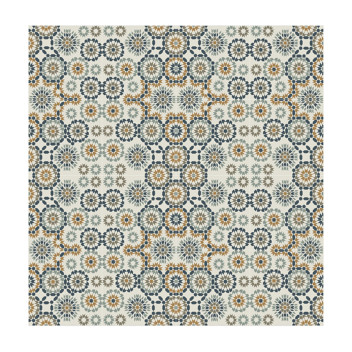 Tapis en vinyle beige 60x100 cm Tanger - Edito - The Cool Republic