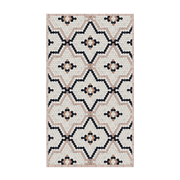 Tapis en vinyle beige 70x140 cm Tomettes - Edito - The Cool Republic