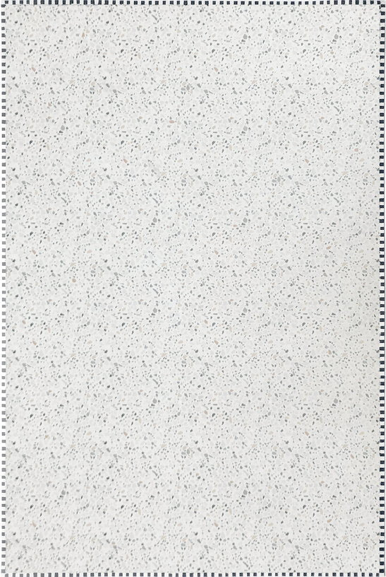 Tapis en vinyle beige 90x60 cm Terrazzo - Edito - The Cool Republic