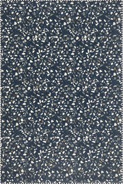 Tapis en vinyle bleu 135x90 cm Terrazzo - Edito - The Cool Republic