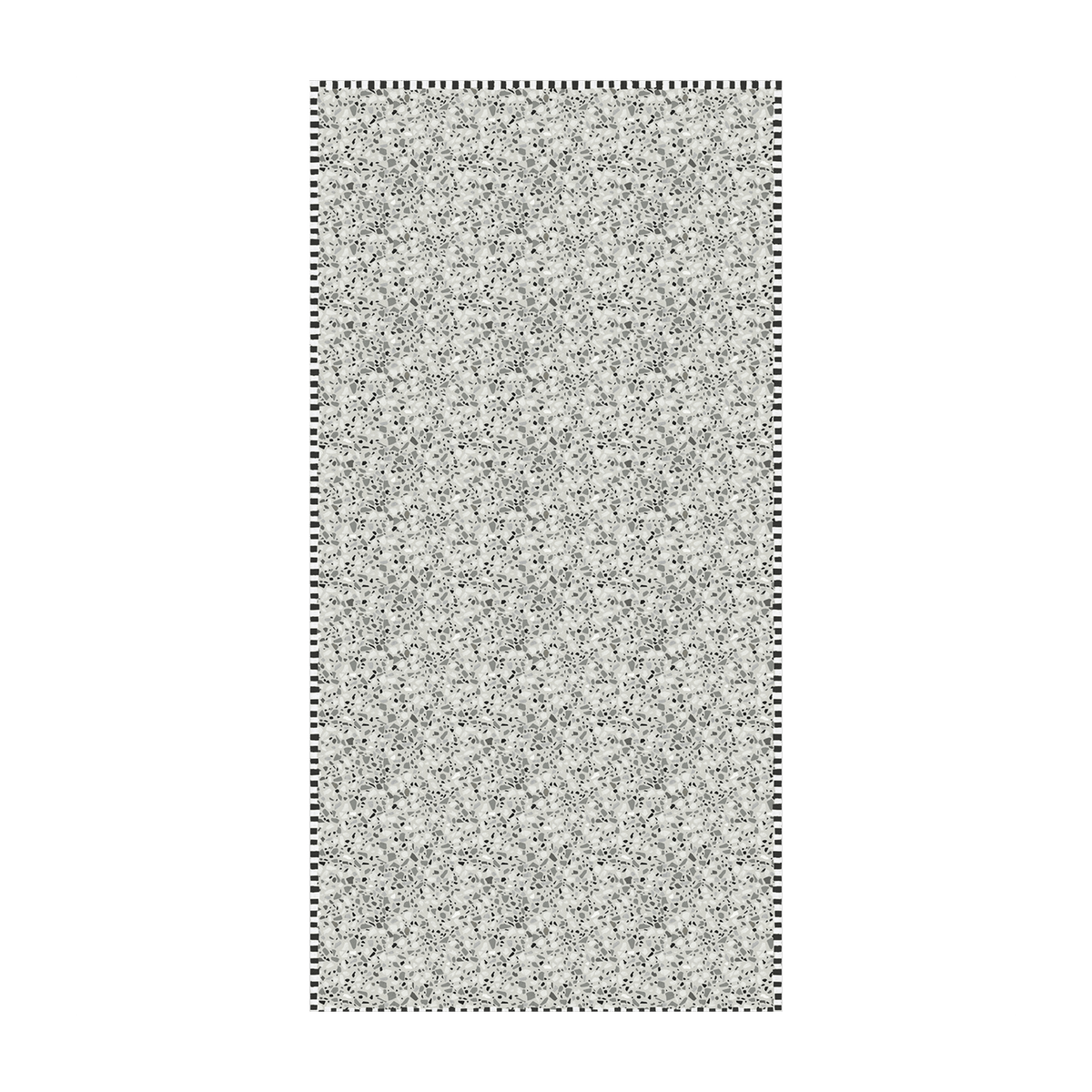 Tapis en vinyle gris 140x70 cm Terrazzo - Edito - The Cool Republic