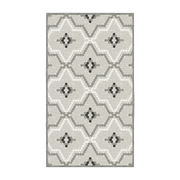 Tapis en vinyle gris 70x140 cm Tomettes - Edito - The Cool Republic