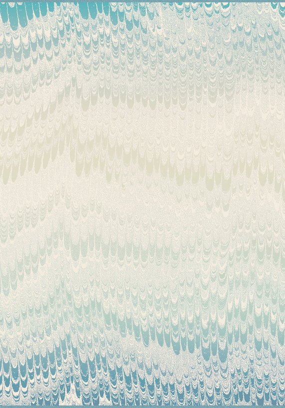 Tapis en vinyle multicolore 200x140 cm Peacock Lagoon - Edito - The Cool Republic