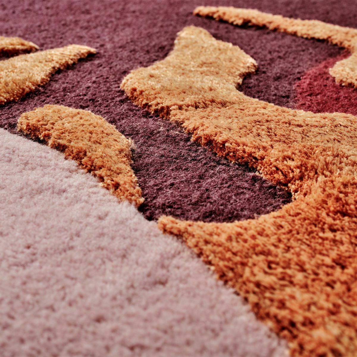 Tapis fleur 190x150 cm Flores - AYTM - The Cool Republic