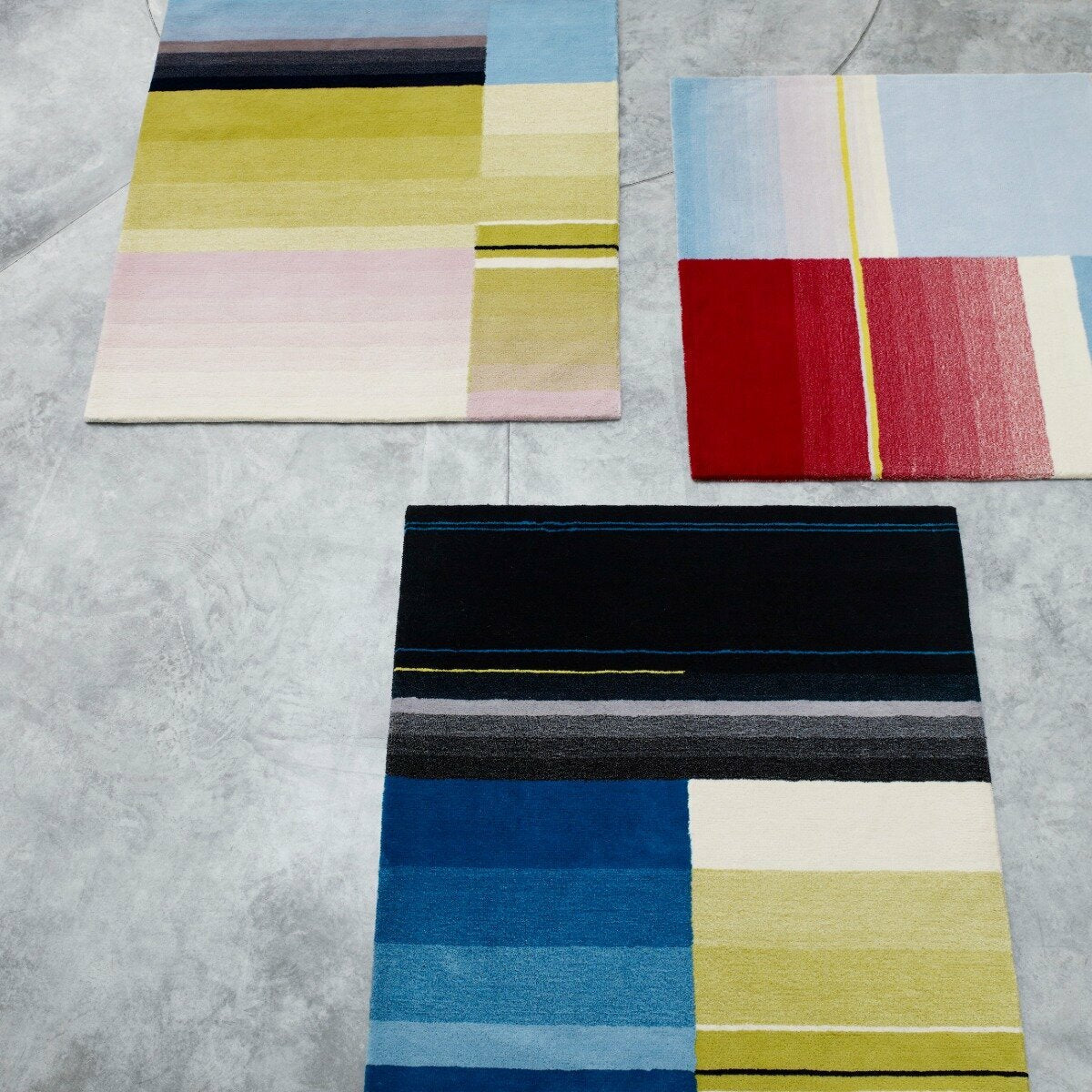 Tapis géométrique 170x240 cm Colour 05 - HAY - The Cool Republic