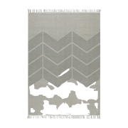 Tapis gris 230x160 cm Zig Zag - Edito - The Cool Republic