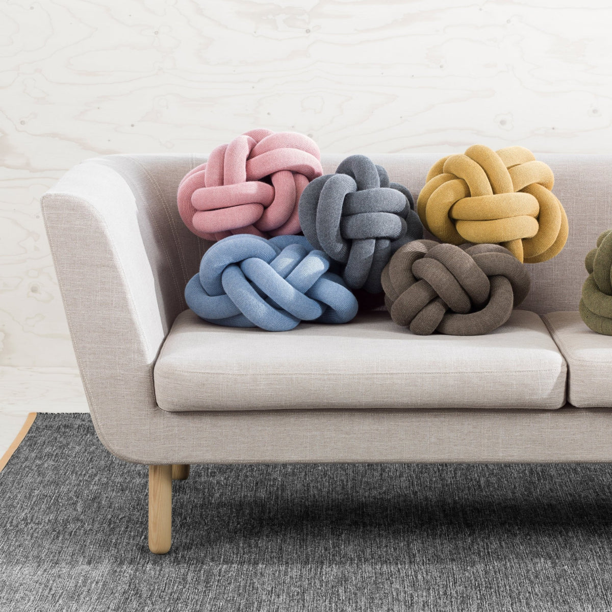 Tapis gris clair 250x80 cm Björk - Design House Stockholm - The Cool Republic